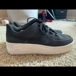COPY - Grey Suede Air Force 1